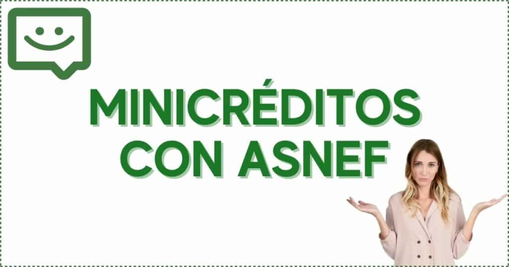 Creddio: minicréditos con asnef